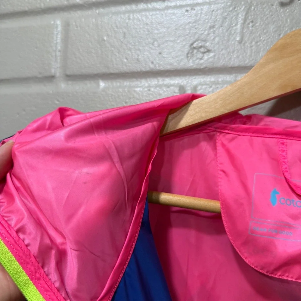 Cotopaxi Teca Half Zip Windbreaker Colorblock NWT Packable Women XS Lightweight - Picture 15 of 16